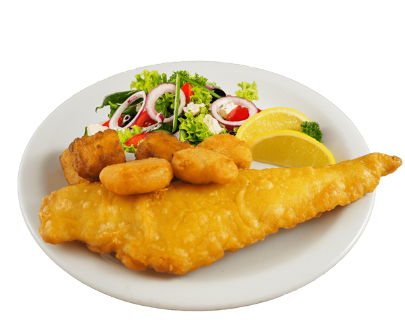 Fish & Chips Schotel