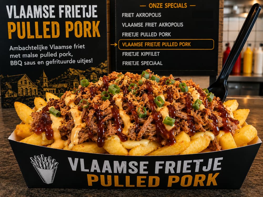 Vlaamse Frietje Pulled Pork