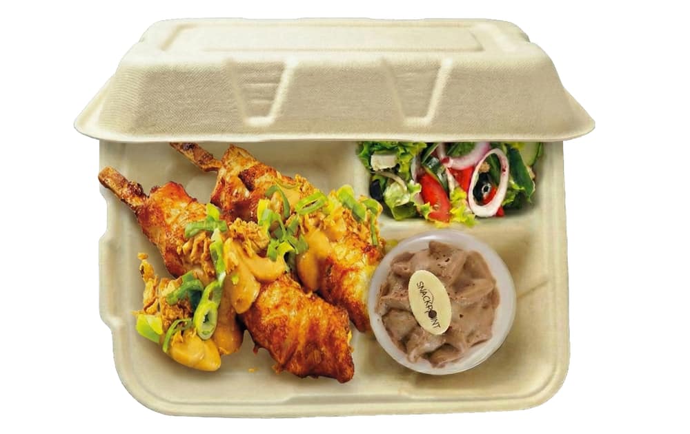 Kipspiezen Sate Schotel
