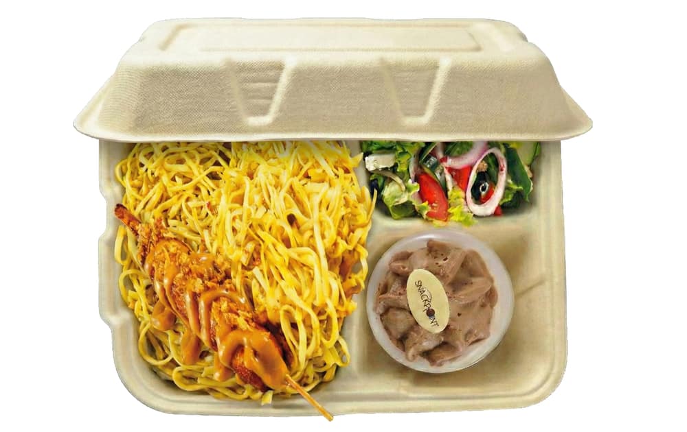 Bami Schotel Met Kipsate